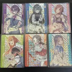 学マス サイン入りカード6種セット❗️