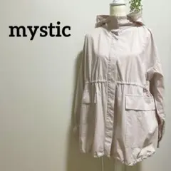mystic モッズコート ピンク F コットン 美品
