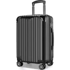 スーツケース　M　ブラック　旅行　出張　キャリーケース　黒　メンズ　レディース