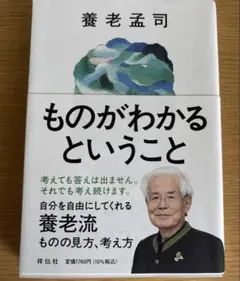 ものがわかるということ