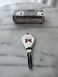 NISSAN GT-R 純正ブランクメカニカルキー 未使用保存品