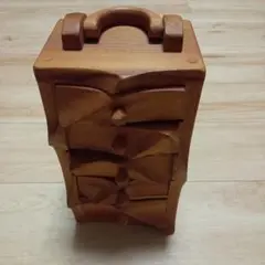 木製小物入れ 引き出し付き