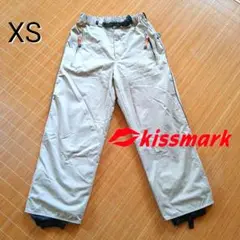kissmark スノーボード ウエア パンツ XS ベージュ ユニセックス