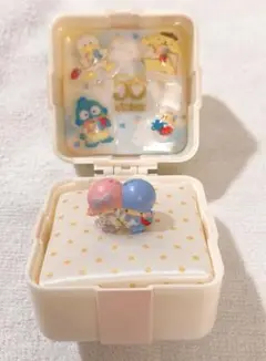 いちご新聞50周年記念　ゆめきゅんリングBOX 　リトルツインスターズ