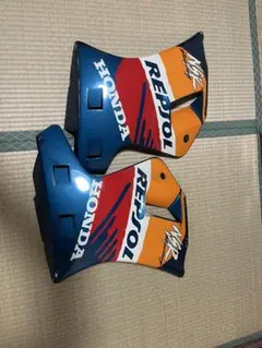NSR50 NSR80 後期用 レプソル REPSOLカウルセット Amazon | HYESUNG バイク外装 適合車種NSR50後期型用 社外カウル
