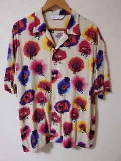 Sasquatchfabrix KASHIN DYES オープンカラーシャツ L
