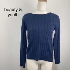 beauty u0026 youth レディースセーター S ブルー