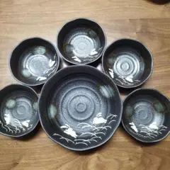 うさぎの絵柄 陶器食器セット 点