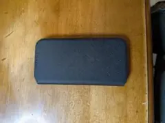 ブラック手帳型フリップケース