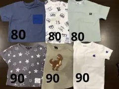 男の子Tシャツ　まとめ売り6枚セット