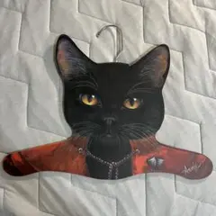 Animal Clothes Hanger アートアニマルハンガー 黒猫
