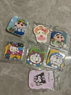 アニメキャラクター マグネット 7個セット
