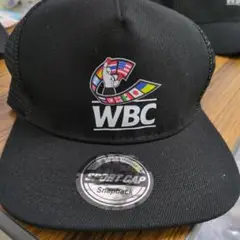 WBC スナップバックキャップ ブラック