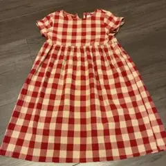 PAIR MANON 半袖チェックワンピース