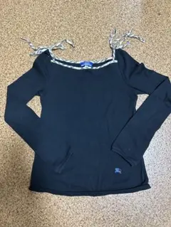 Burberry Blue Label ブラックTシャツ