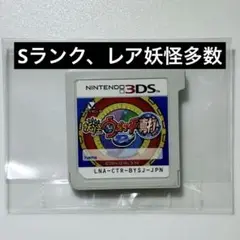 3DS 妖怪ウォッチ 真打 カセット Sランク レア妖怪 データ 最強データ