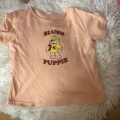 スラッシュパピー Tシャツ 100cm オレンジ