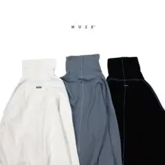 MUZE HIGHNECK SWEAT ハイネックスウェット