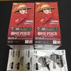 ワンピースカード 受け継がれる意志 2BOX ボーナスパック付き 4パック