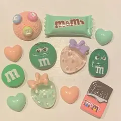 ジビッツチャーム　クロックスアクセサリー　デコパーツ　お菓子