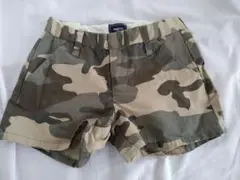 GapKids 迷彩柄 ショートパンツ半ズボン 140cm