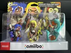 amiibo トリプルセット インクリングイエロー オクトリングブルー コジャケ