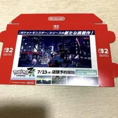 ★非売品★ポケモン レジェンズ ZA 販促用箱型POP ダミジャケ