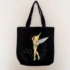 ★美品★ ティンカーベル　トートバッグ　ディズニーリゾート　黒