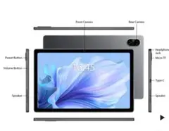 Androidタブレット 10.1インチ TYD-109 動画鑑賞 ユーチューブ