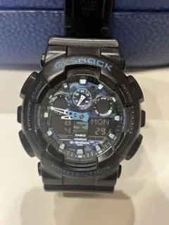 CASIO G-SHOCK GA-110 ブラック/ブルー