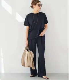 ドゥーズィエムクラス☆Prime wool jersey ネイビーセット