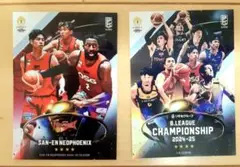 ２枚組　三遠ネオフェニックス　チャンピオンシップ　ステッカー　Bリーグ　くじプラ