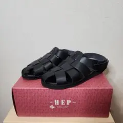 HEP/ヘップ　グルカサンダル　ドライビングソール