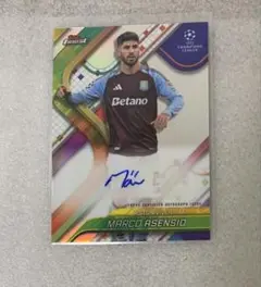 Auto Marco Asensio 2023-24 Topps Finest