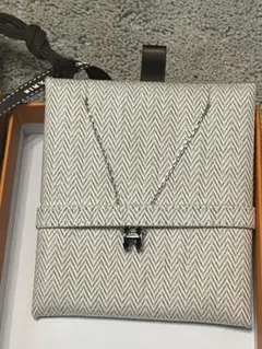 エルメス mini Pop H Pendant ネックレス 黒シルバー