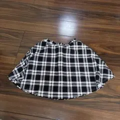 SHEIN チェック柄フレアスカート 11-12Y