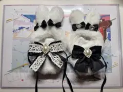 2点セット ぬい服 ぬいぐるみ服 ハンドメイド 10cm〜12cm ちびぐるみ