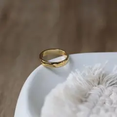 K18 gold ring 華奢 ゴールド リング