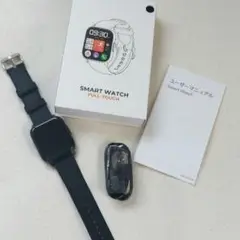 美品 SMART WATCH FULL-TOUCH ブラック