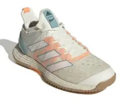 adidas テニスシューズ 女性用 オレンジ/ホワイト