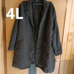 大きいサイズ 4L チェスターコート