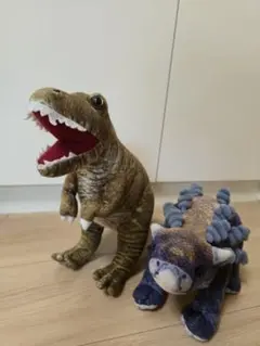 ワイルドグラフィ WILD GRAPHY　恐竜ぬいぐるみ　2体