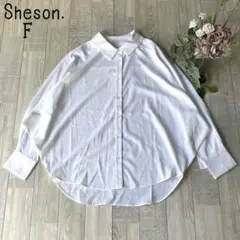 【Shesonシーズン】新品　ドルマンスリーブ　ストレッチ◎ レーヨンブラウス