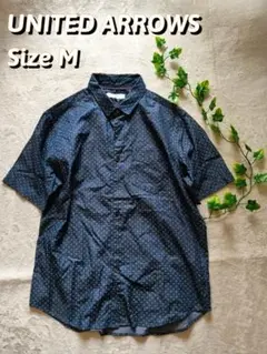 UNITED ARROWS 普通サイズ 夏フェス 幾何学柄 半袖シャツ