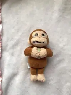 【新品未使用】おさるのジョージ　ぬいぐるみキーホルダー