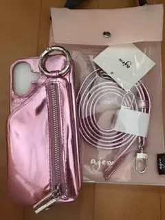 ajew iPhone16 pink エジュー