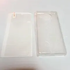 AQUOS R8 保護　フィルム　スマホケース　透明　クリア　sense8