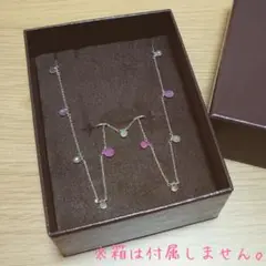 agete K10サファイアネックレス