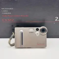レトロ⭕️【動作oK!】CASIO EXILIM CARD EX-M2 シルバー m88730579248_1.jpg?1751481267