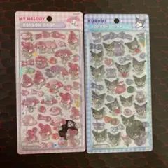 サンリオ　ボンボンドロップシール　マイメロディ クロミ　2種セット